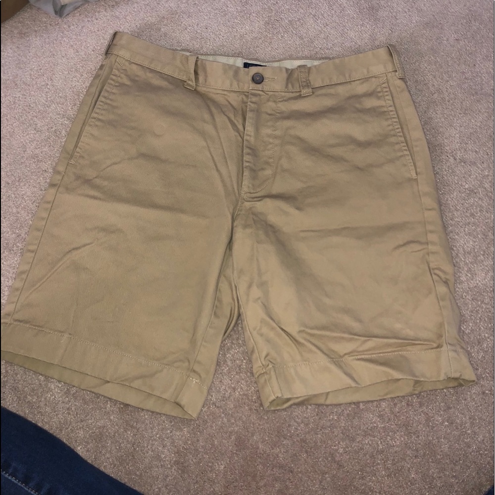 J. Crew size 32 tan shorts